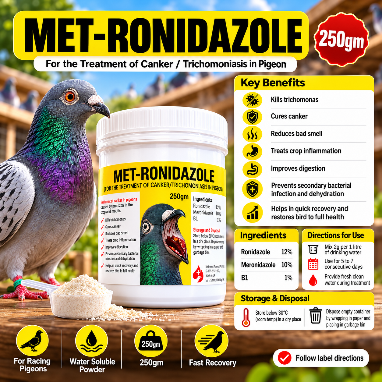 Met-Ronidazole