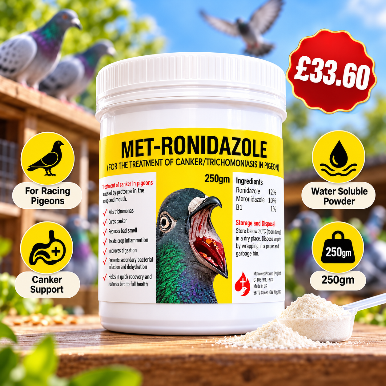Met-Ronidazole